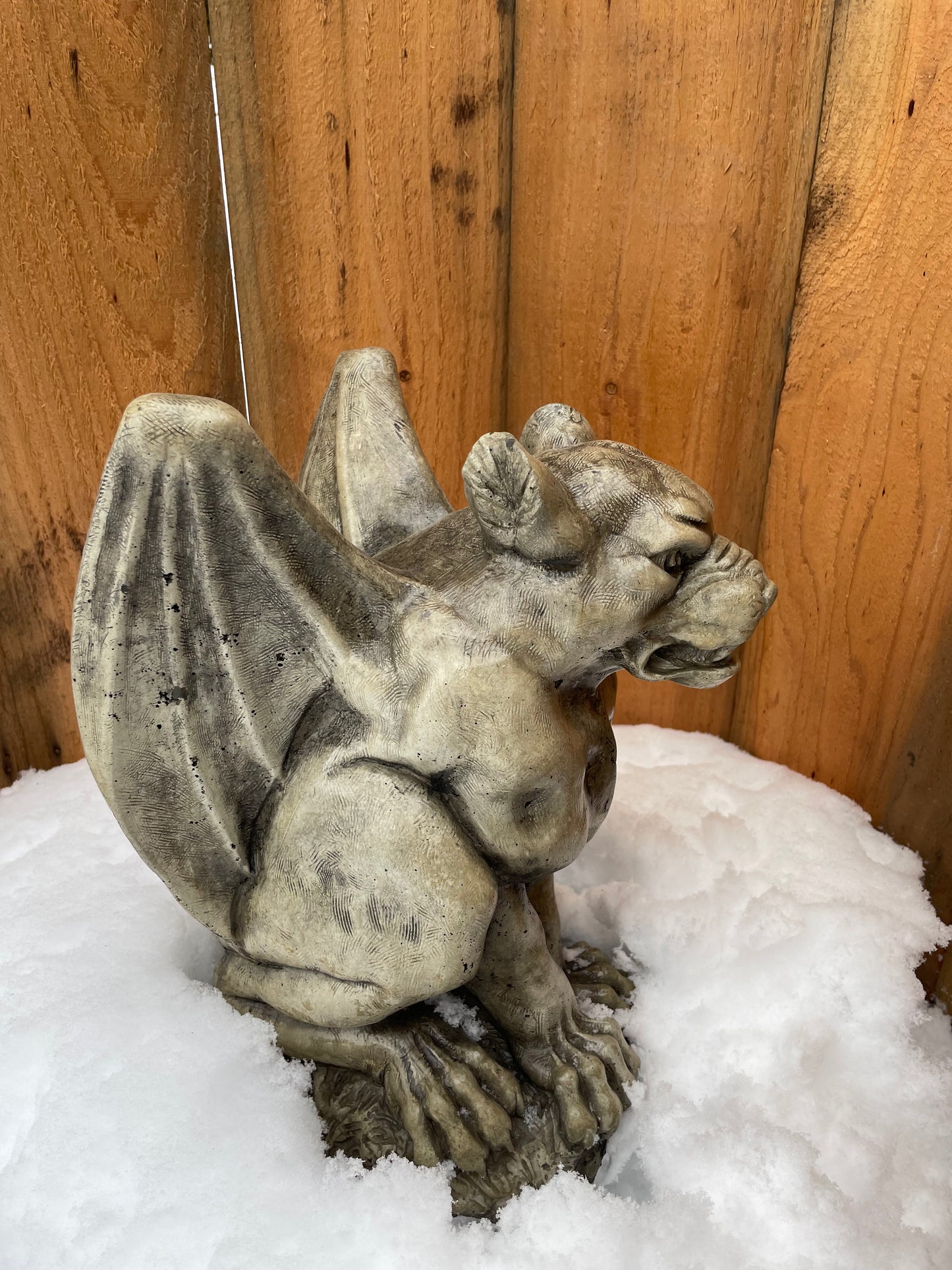 Gargoyle with wings