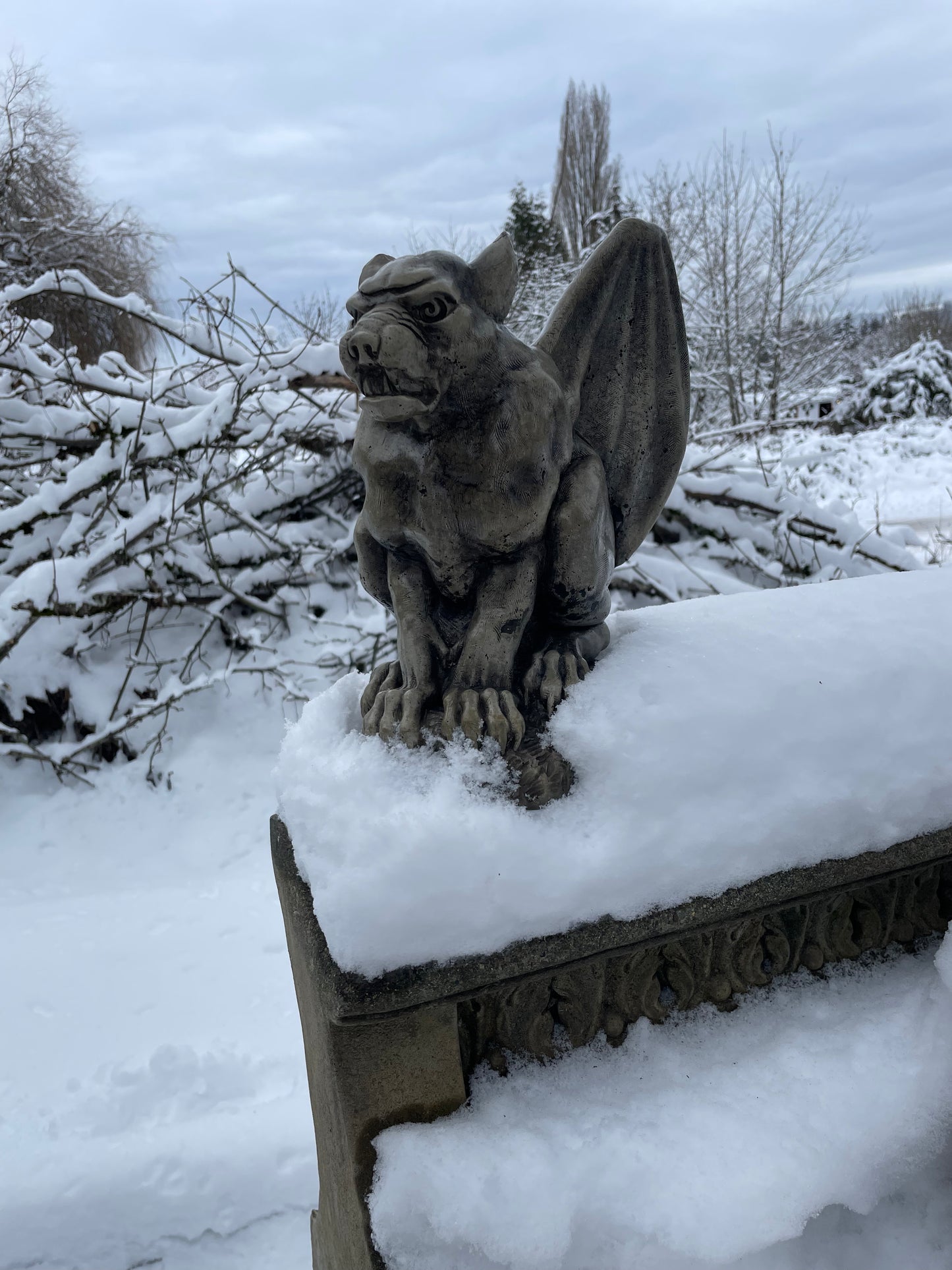 Gargoyle with wings