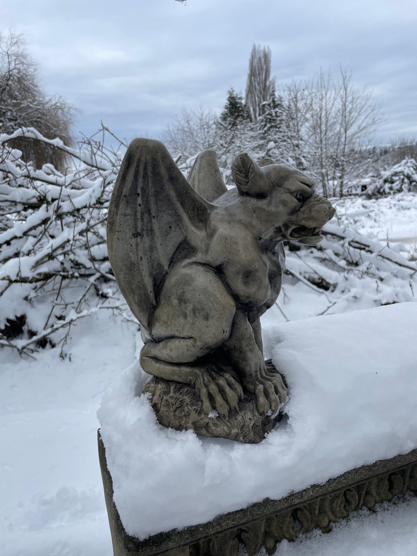 Gargoyle with wings