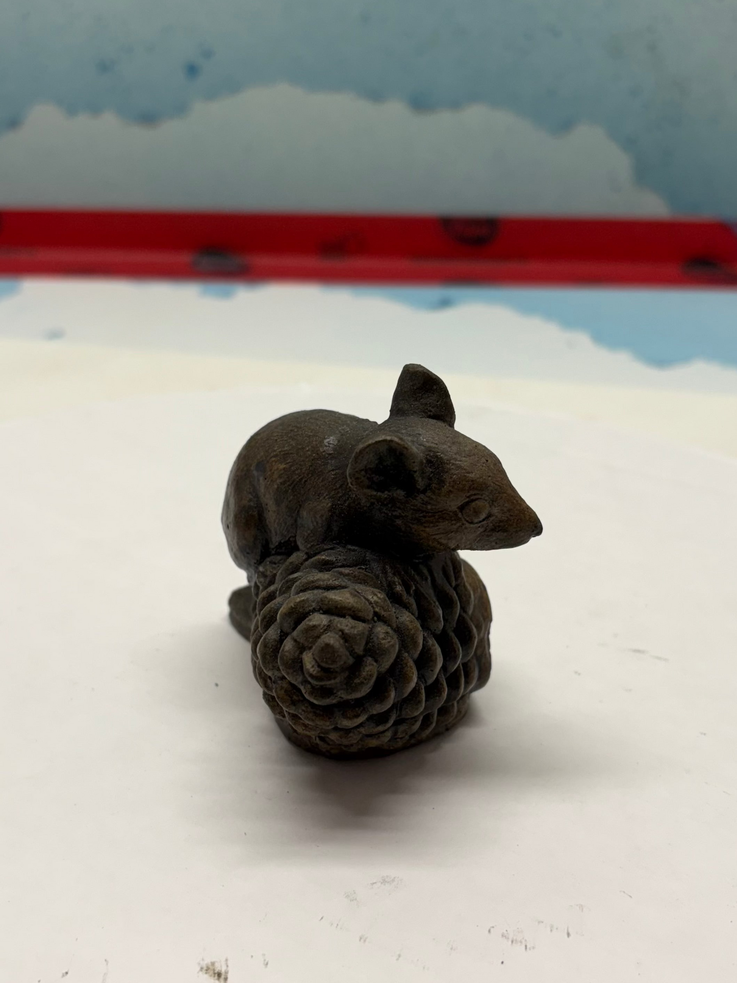 Mouse w/ Pine Cone