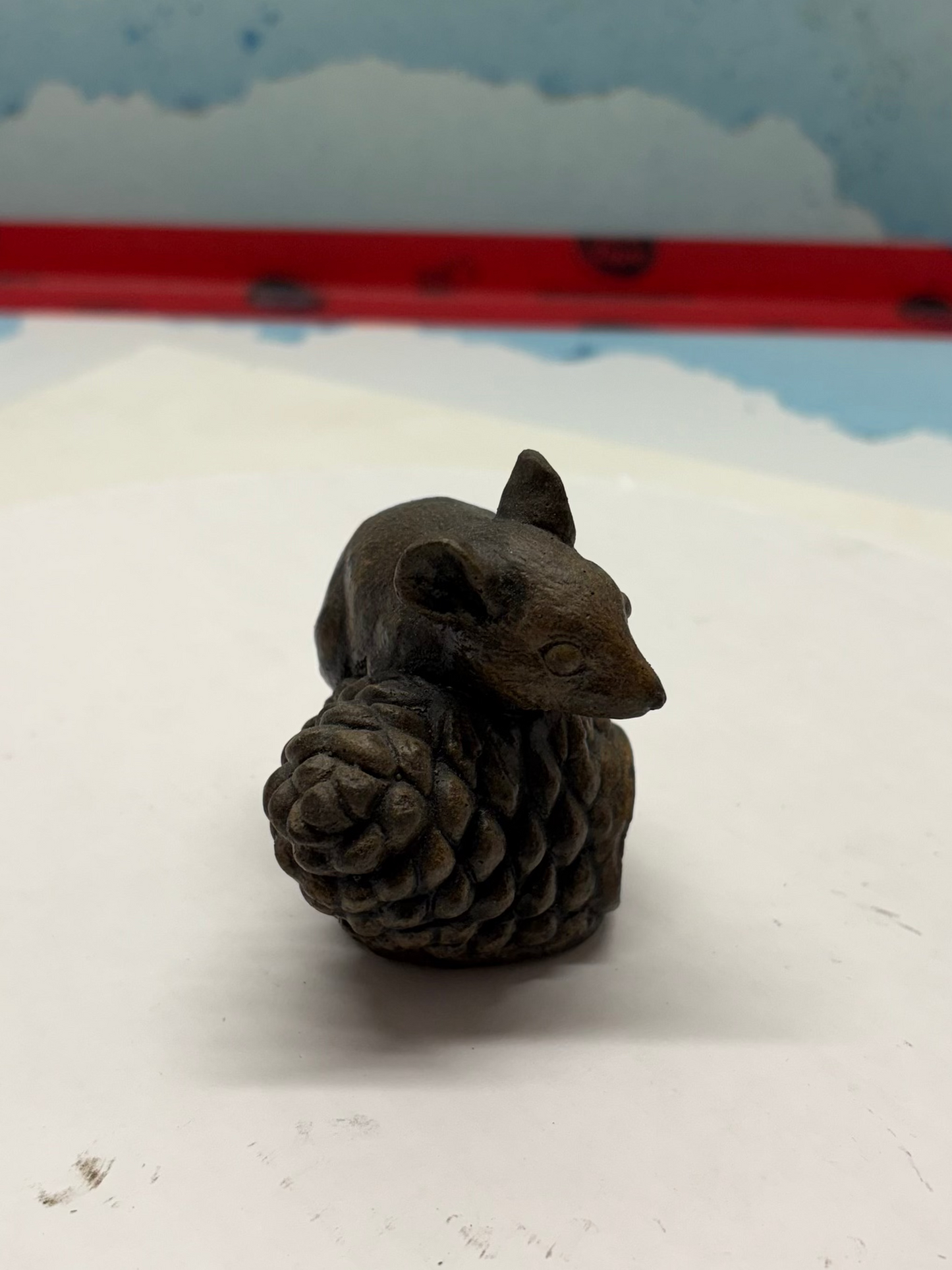 Mouse w/ Pine Cone