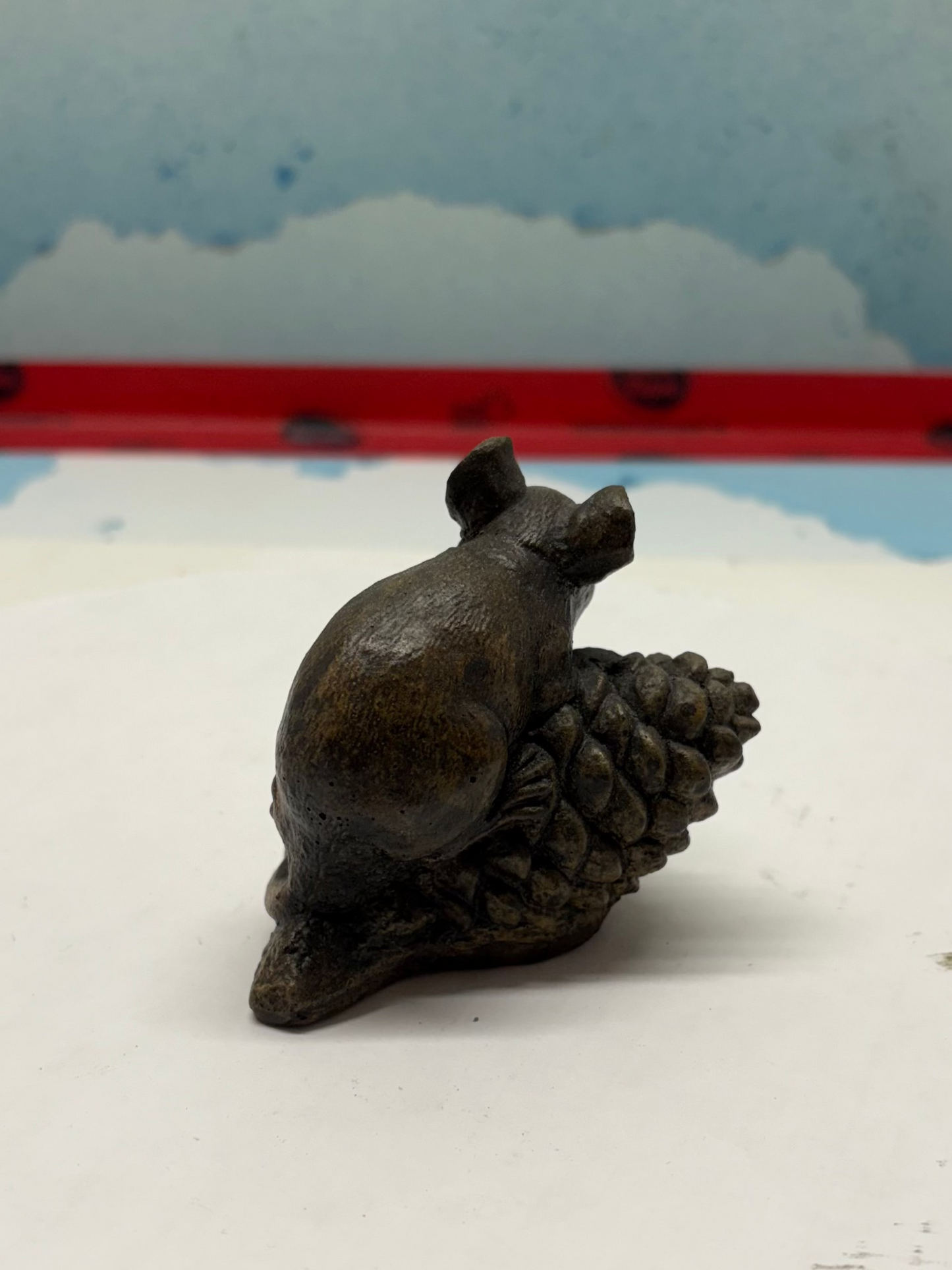 Mouse w/ Pine Cone