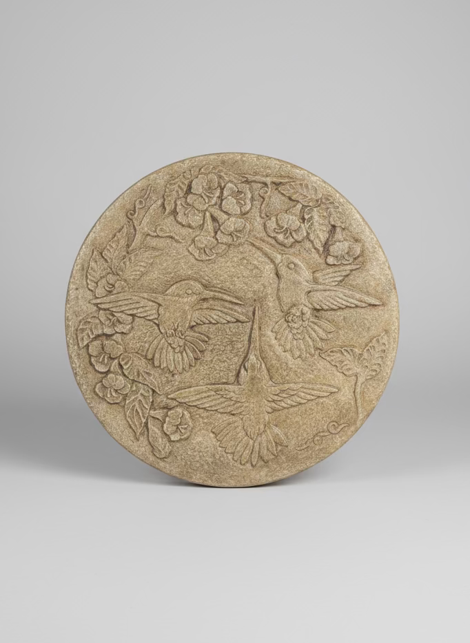 Triple Hummingbird Stepping stone