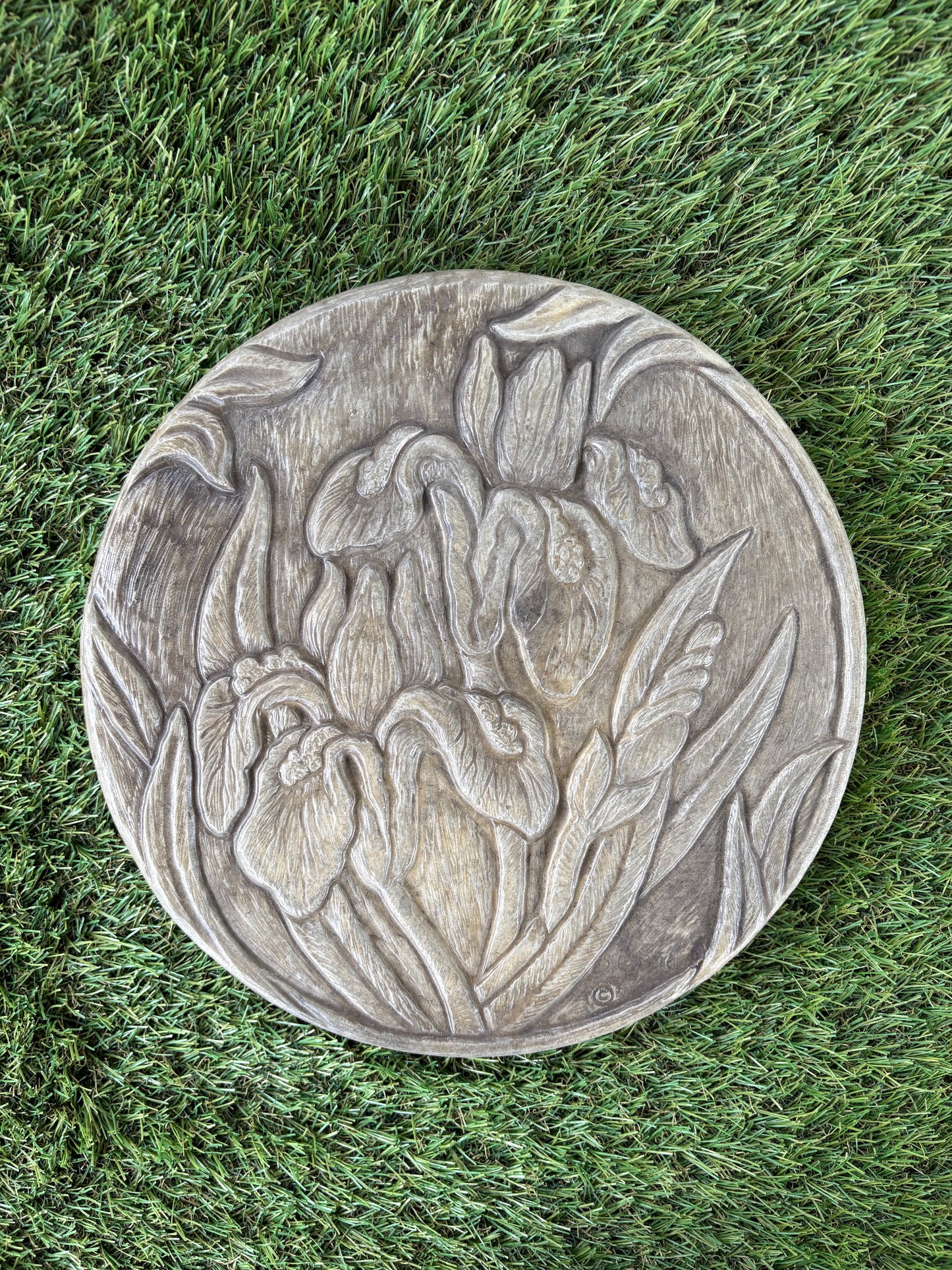 Water Iris Stepping Stone