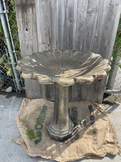 Daisy Bird Bath