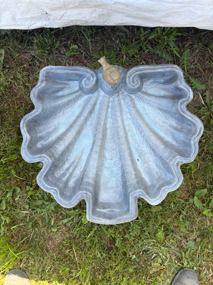 Small Shell Bird Bath